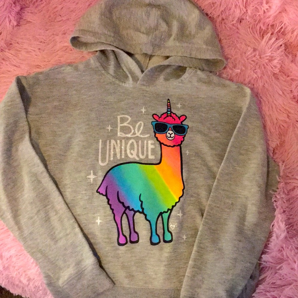 Justice hoodie size 6/7